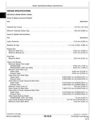 john deere f510 repair manual