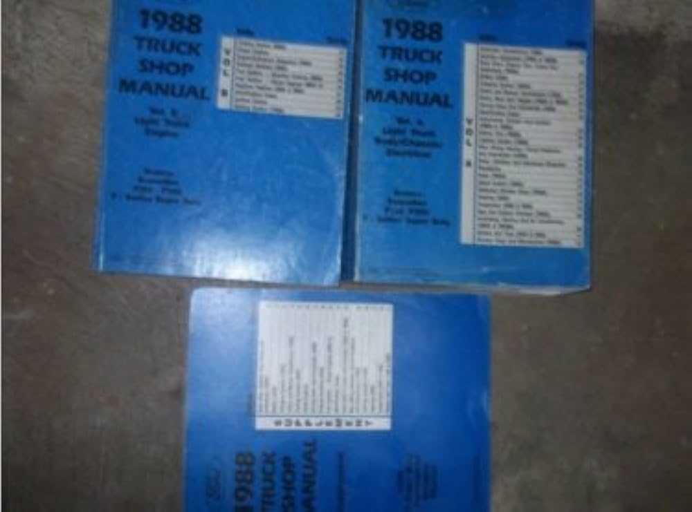 1988 ford f150 repair manual