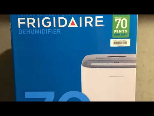 frigidaire dehumidifier repair manual