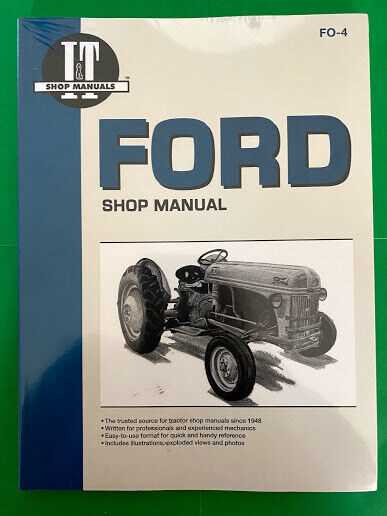 ford 9n tractor repair manual