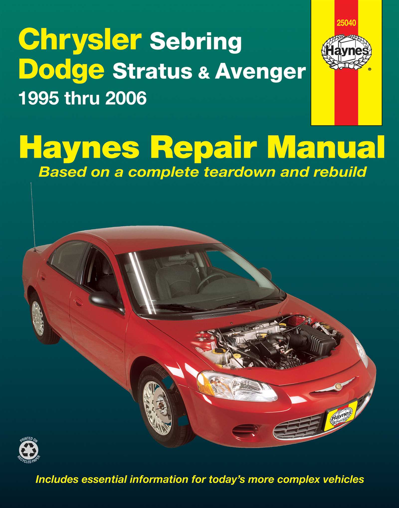 2014 dodge avenger repair manual