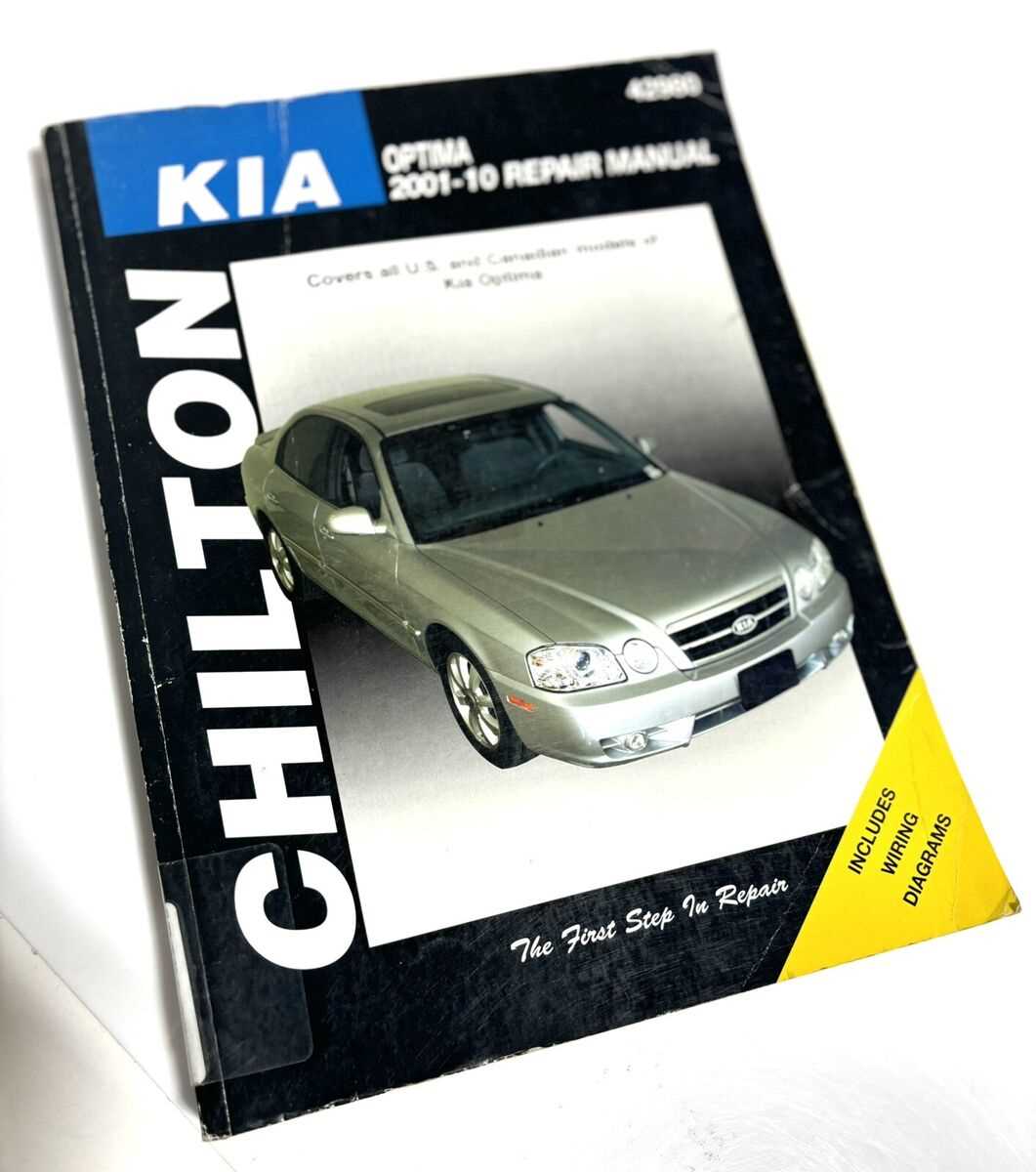 2006 kia optima repair manual