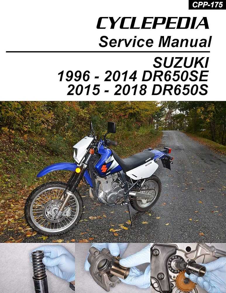 suzuki dr650 repair manual