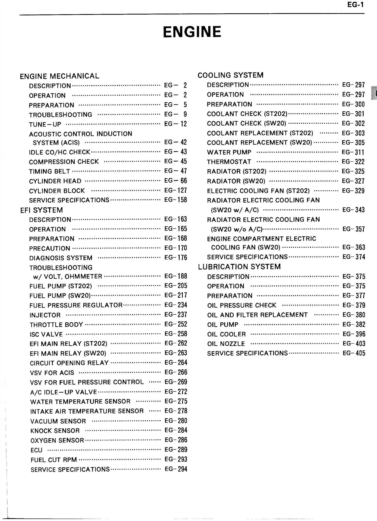 toyota 3s fe engine repair manual