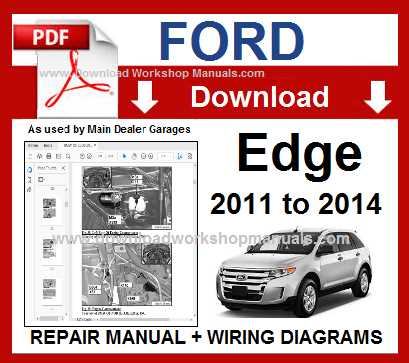 2008 ford edge repair manual