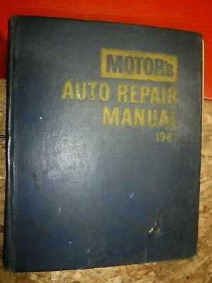 motors auto repair manual 1967