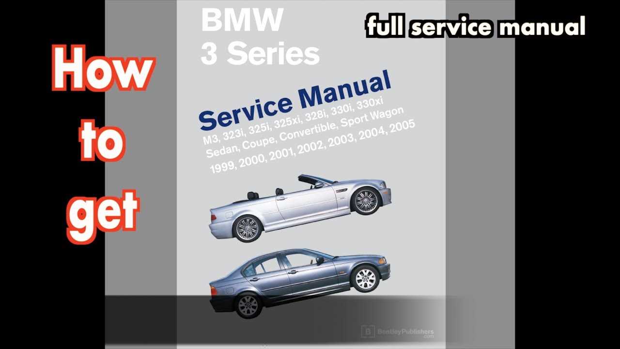 bmw e46 service repair manual