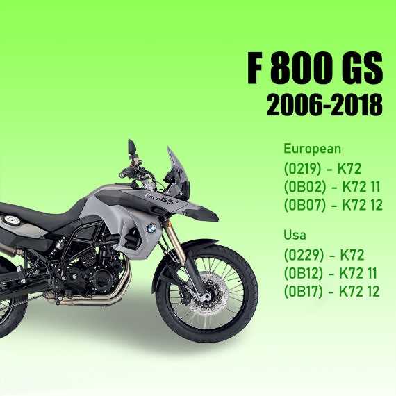 bmw f800gs repair manual