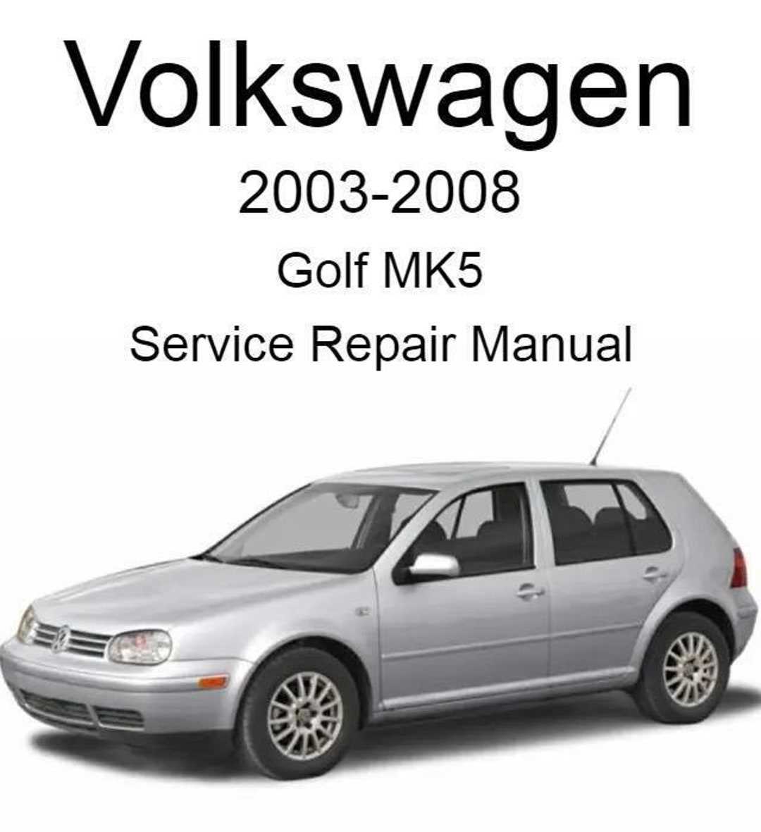 golf mk4 repair manual