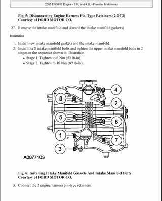 2006 ford freestyle repair manual