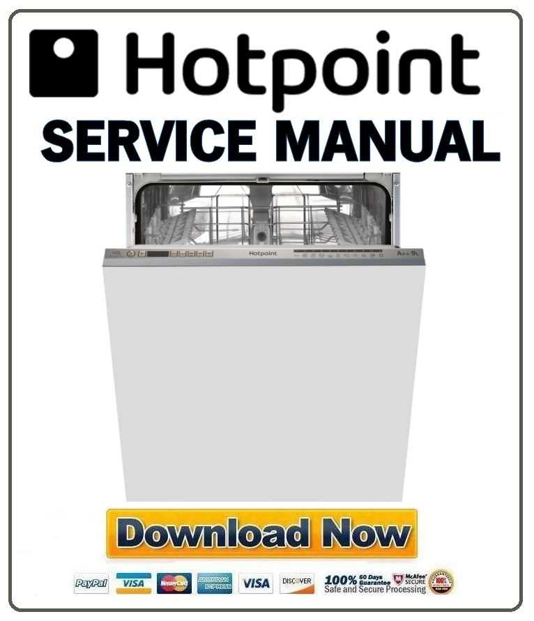 hotpoint dishwasher repair manual