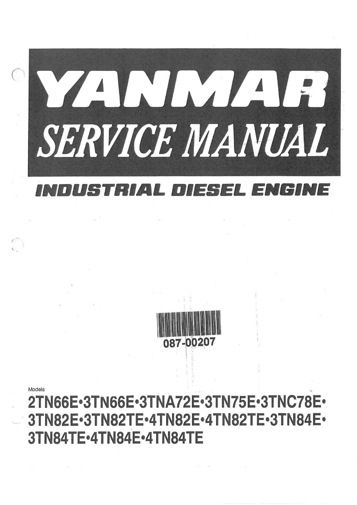 yanmar diesel engine repair manual