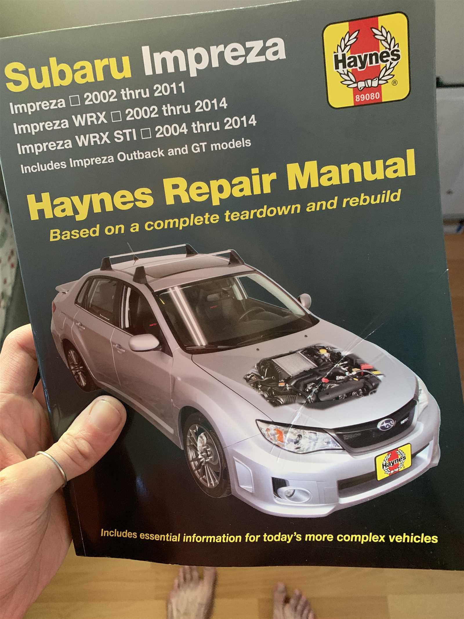 2015 subaru wrx repair manual