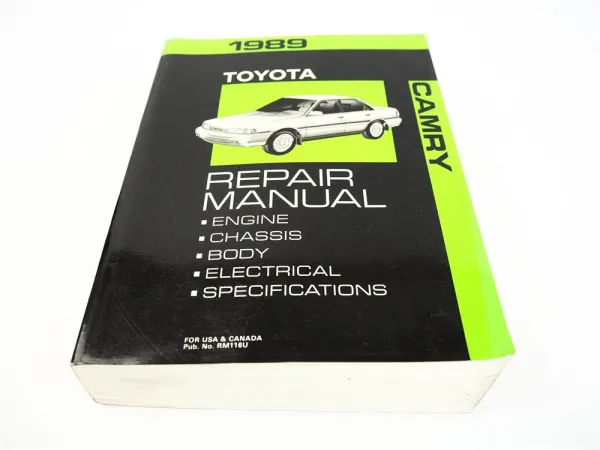 toyota camry 1989 repair manual