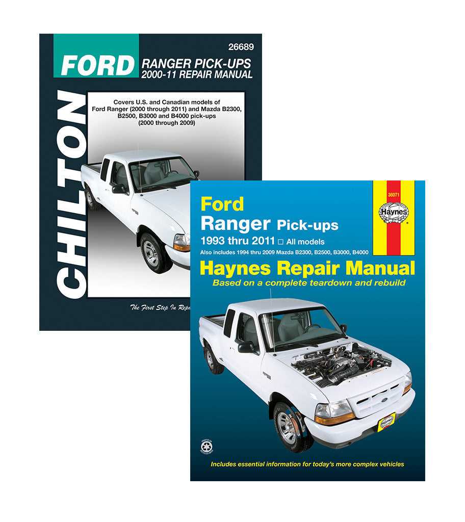 ford ranger repair manual