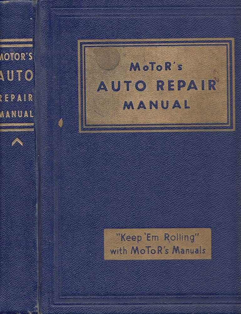 amazon auto repair manuals