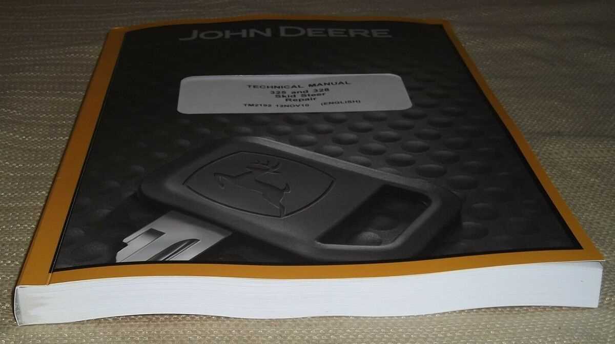 john deere 325 skid steer repair manual