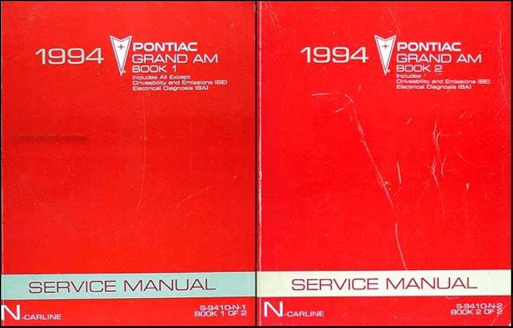 pontiac grand am repair manual