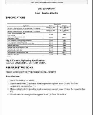 2003 chevy cavalier repair manual