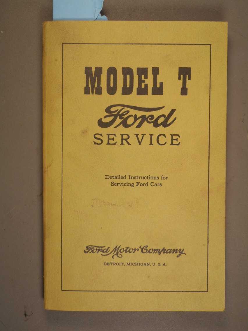 model t ford repair manual