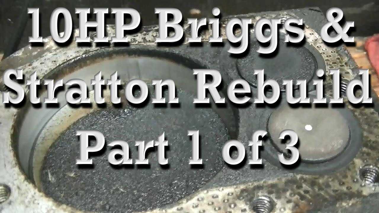 11 hp briggs and stratton engine repair manual