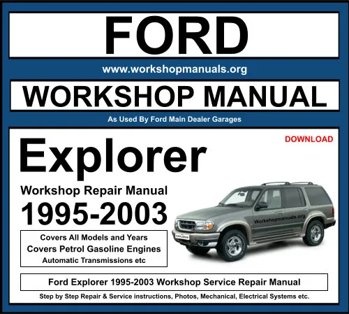 1994 ford explorer repair manual