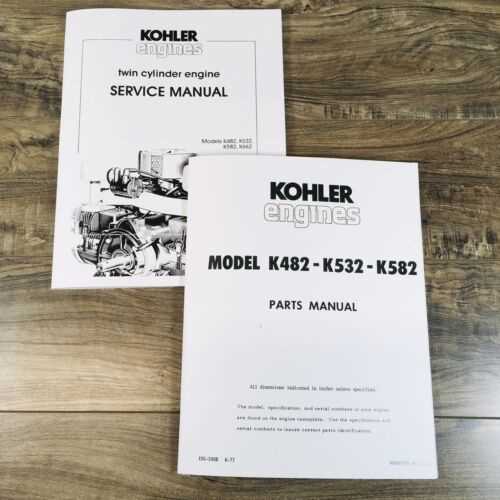 kohler engine repair manual