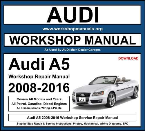 audi service repair manuals