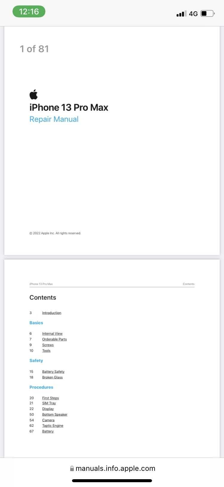 iphone 11 repair manual