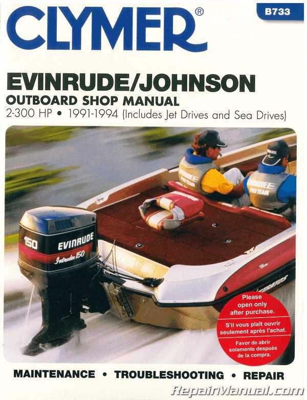 evinrude outboard motor repair manual