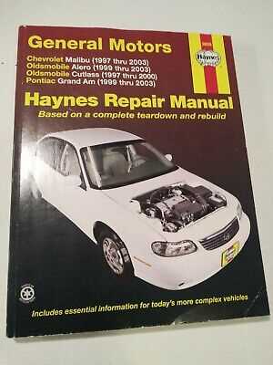 2003 chevy malibu repair manual