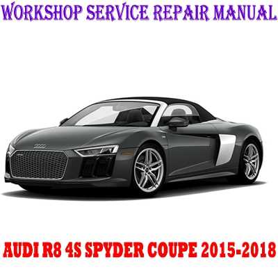 audi r8 repair manual