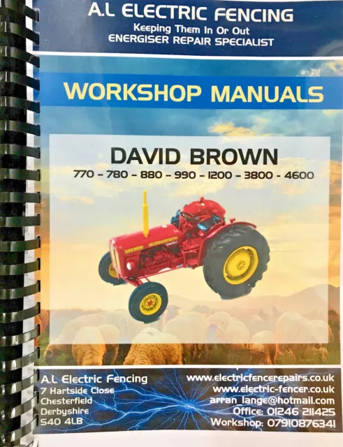 david brown 990 repair manual