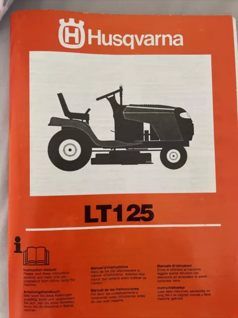 husqvarna riding mower repair manual