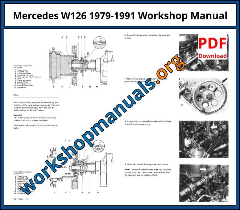 mercedes benz w126 repair manual