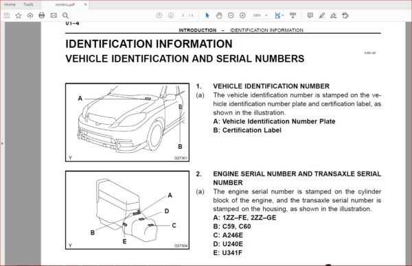 2006 toyota matrix repair manual