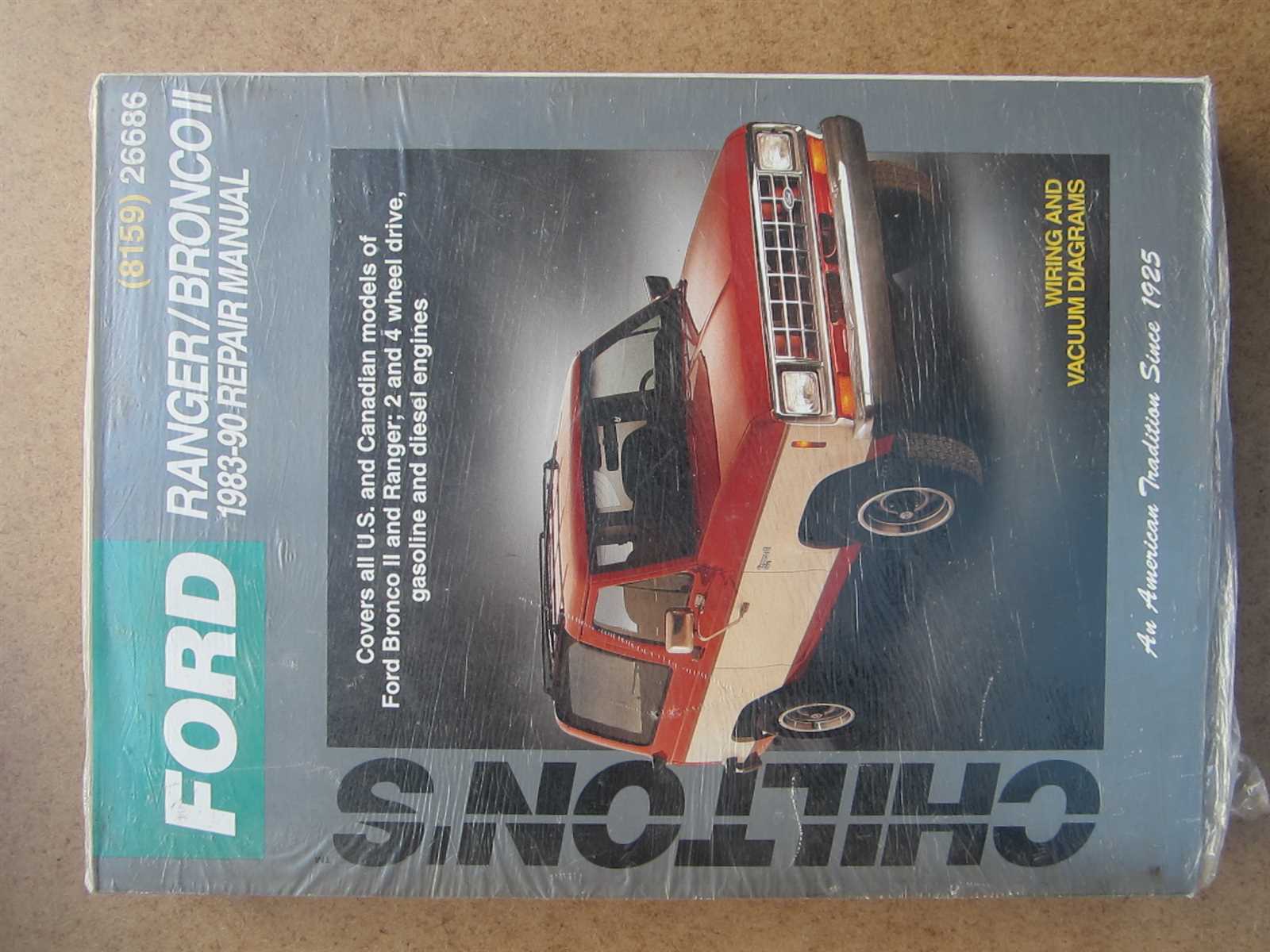 ford bronco repair manual