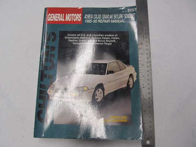 used chilton auto repair manual