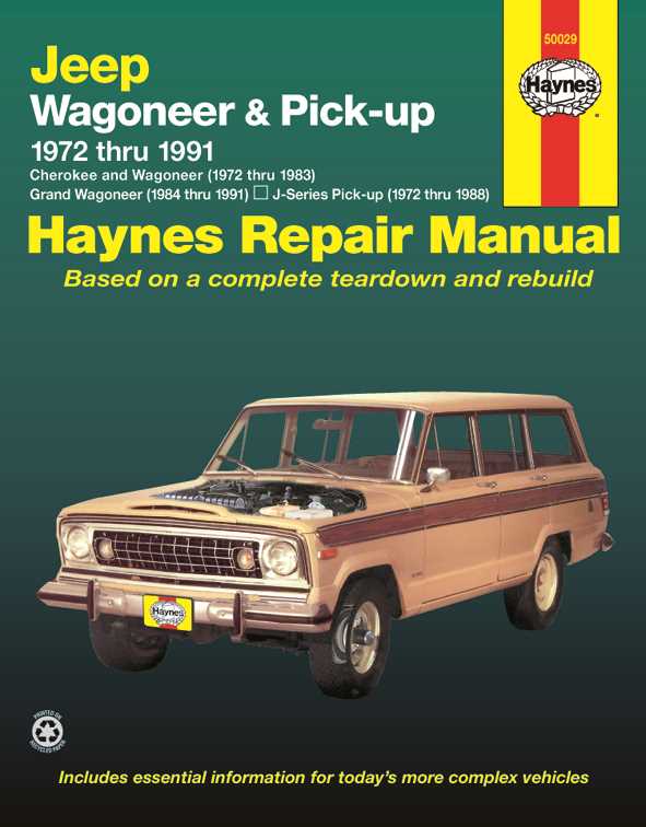 1989 jeep wrangler repair manual