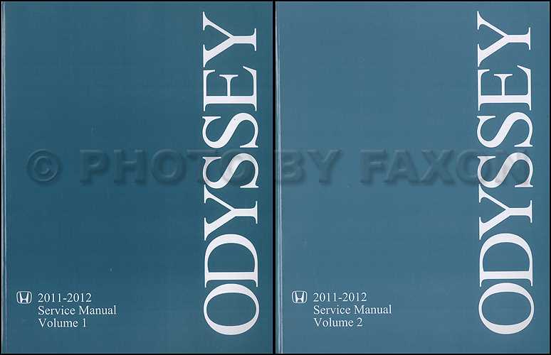 1997 honda odyssey repair manual