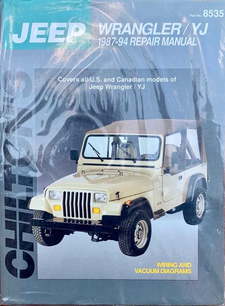 chilton jeep wrangler repair manual