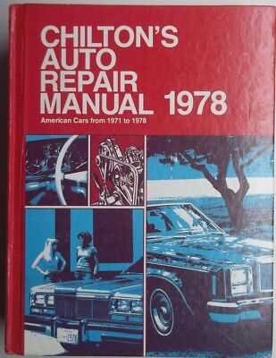 value of old auto repair manuals