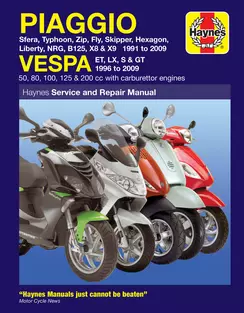 vespa et2 repair manual