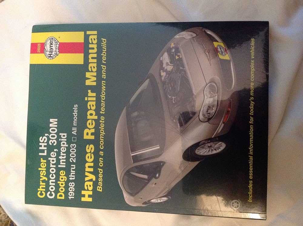 2000 dodge intrepid repair manual