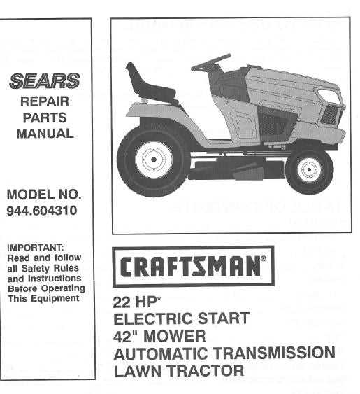 mtd mower repair manual