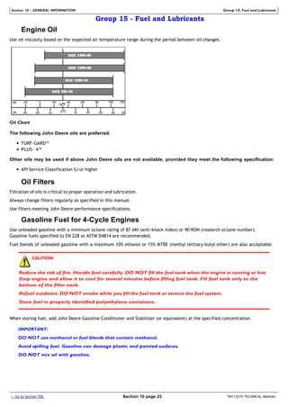 john deere d140 repair manual