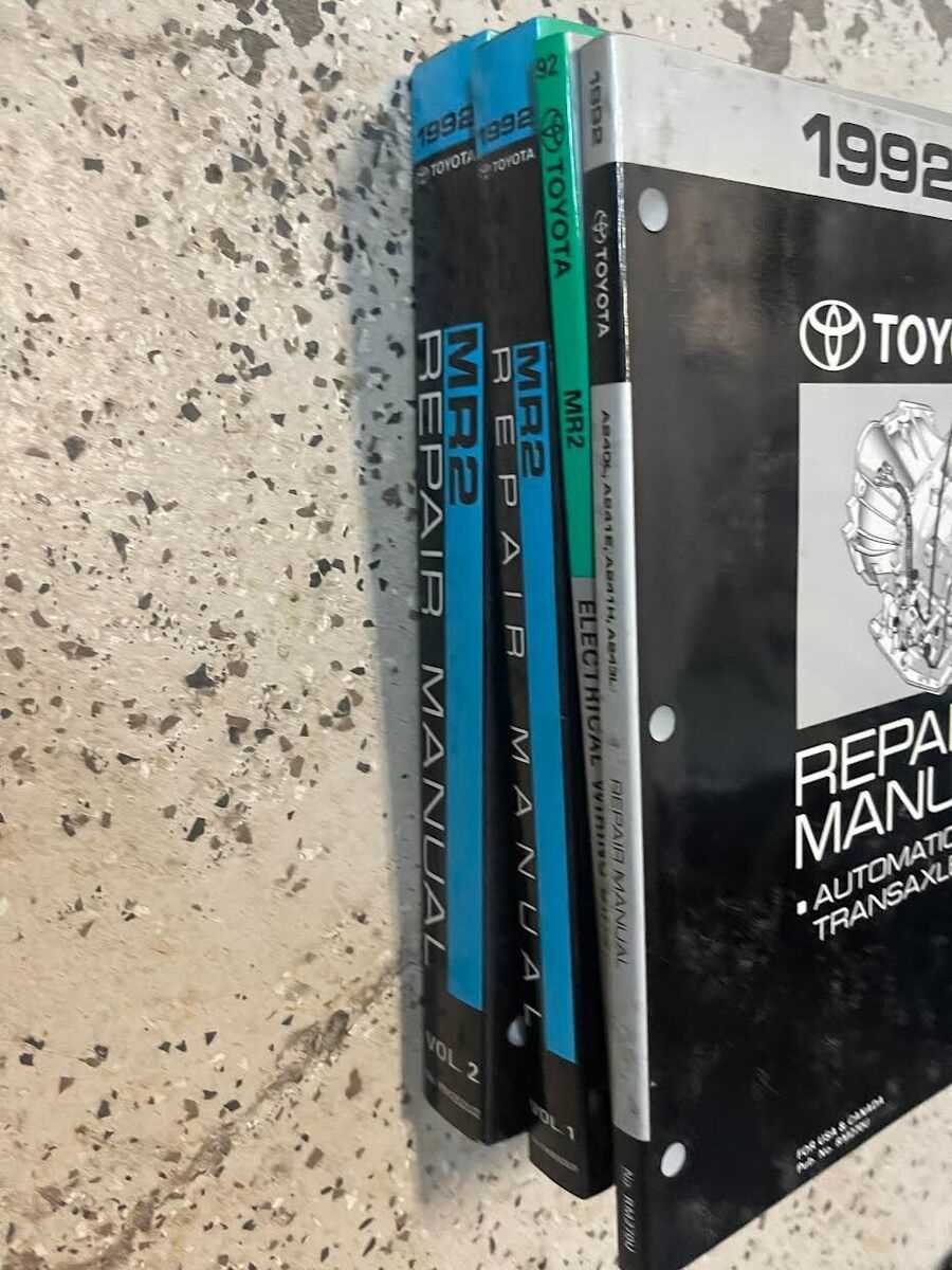 1992 toyota mr2 repair manual