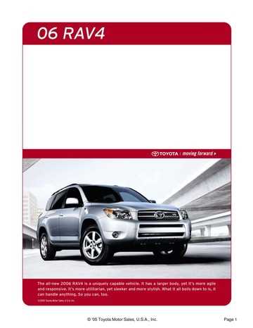 2006 rav4 repair manual