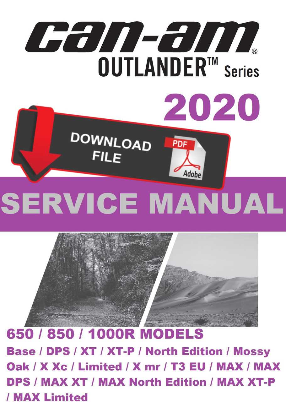 can am outlander repair manual