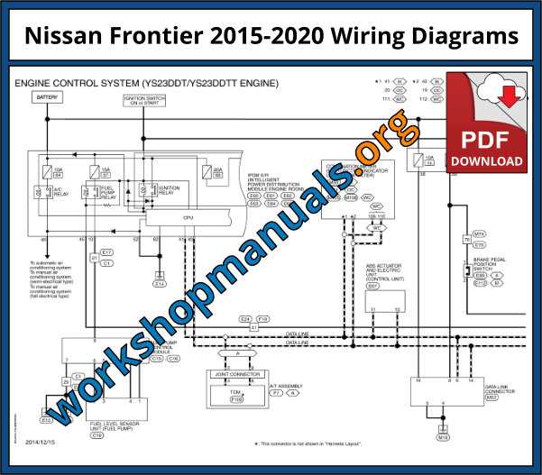 2012 nissan frontier repair manual